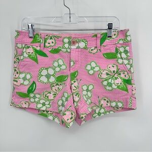 Lilly Pulitzer Callahan Shorts Floral Print   in Pretty Pink Tootie Size 6